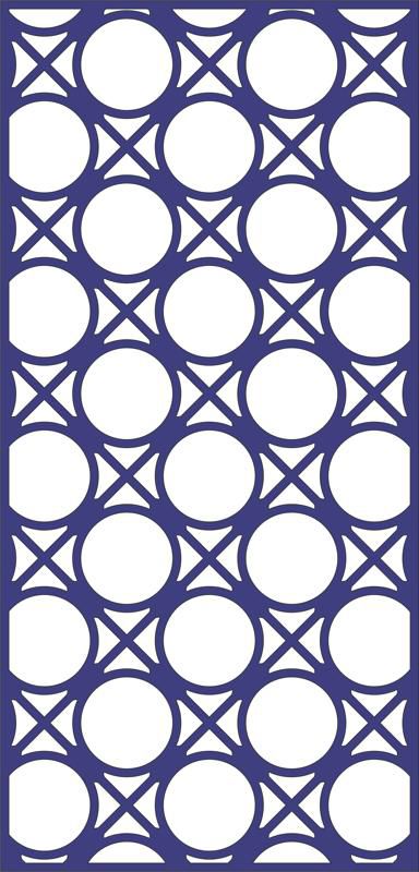 طرح دایره تزئینی برش لیزری الگو - laser cut decorative circle design pattern - برای دستگاه CNC چوب و لیزر (سی ان سی)