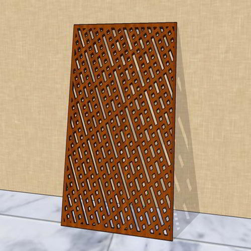 طرح پنل دیواری تزئینی برش لیزری jali - laser cut decorative jali wall panel ve - برای دستگاه CNC چوب و لیزر (سی ان سی)