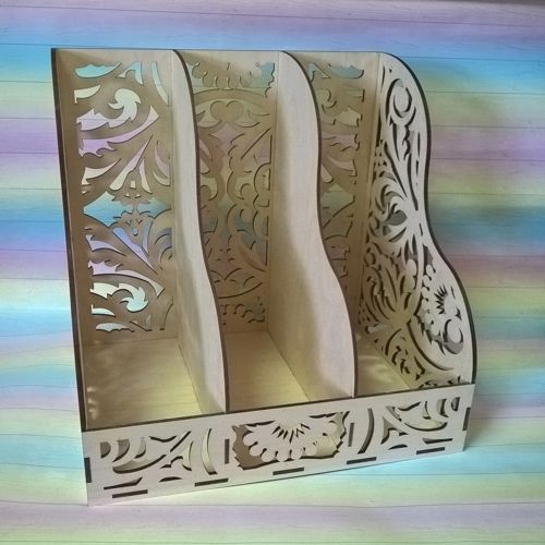 طرح برش لیزری تزئینی سازماندهنده طرح - laser cut decorative organizer layout ve - برای دستگاه CNC چوب و لیزر (سی ان سی)