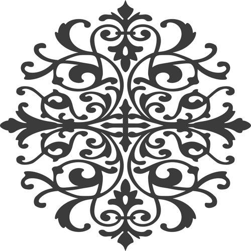 طرح پنل توری تزئینی برش لیزری درز - laser cut decorative panel lattice seamless - برای دستگاه CNC چوب و لیزر (سی ان سی)
