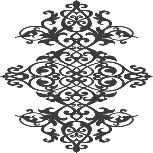 طرح پانل‌های تزئینی برش لیزری شبکه - laser cut decorative panels lattice - برای دستگاه CNC چوب و لیزر (سی ان سی)