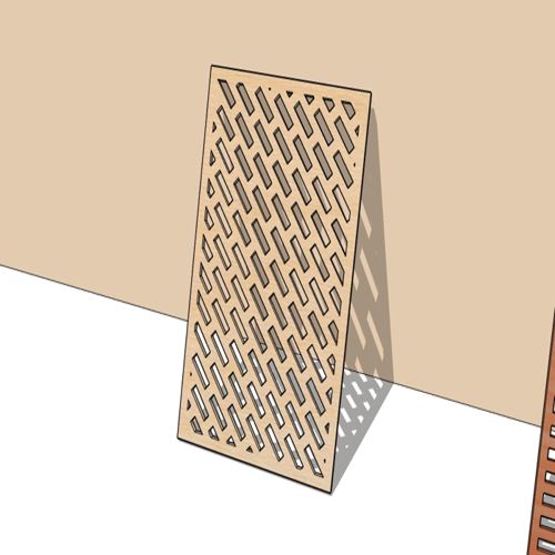 طرح پانل‌های تزئینی برش لیزری مشبک جالی طراحی عناصر - laser cut decorative panels lattice jali design elements ve - برای دستگاه CNC چوب و لیزر (سی ان سی)