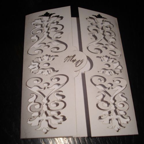 طرح قالب کارت پستال تزئینی برش لیزری - laser cut decorative postcard template ve - برای دستگاه CNC چوب و لیزر (سی ان سی)