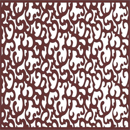 طرح پارتیشن دکوراسیونی برش لیزری حریم خصوصی داخلی پانل های جالی جداکننده اتاق پارچه - laser cut decorative privacy partition indoor panels jali room divider - برای دستگاه CNC چوب و لیزر (سی ان سی)