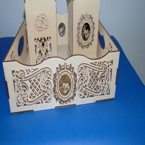 طرح سینی های تزئینی برش لیزری جعبه - laser cut decorative trays box ve - برای دستگاه CNC چوب و لیزر (سی ان سی)