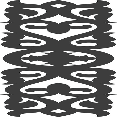 طرح برش لیزری دکوراسیون شبکه درز طراحی - laser cut decor lattice seamless design - برای دستگاه CNC چوب و لیزر (سی ان سی)