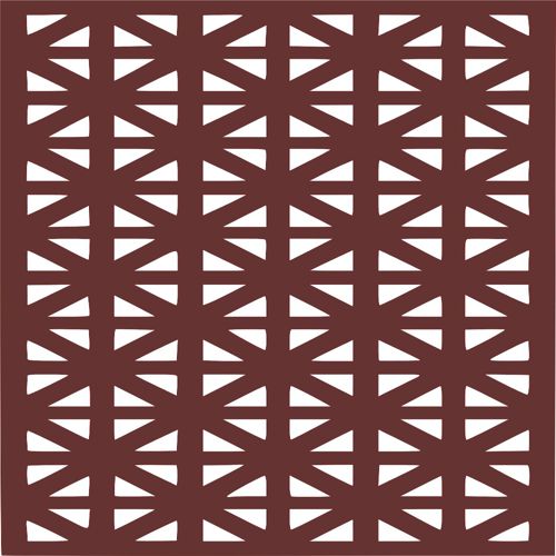 طرح برش لیزری دکور درز جداکننده گلدار جلی پانل - laser cut decor seamless separator floral jali panel - برای دستگاه CNC چوب و لیزر (سی ان سی)