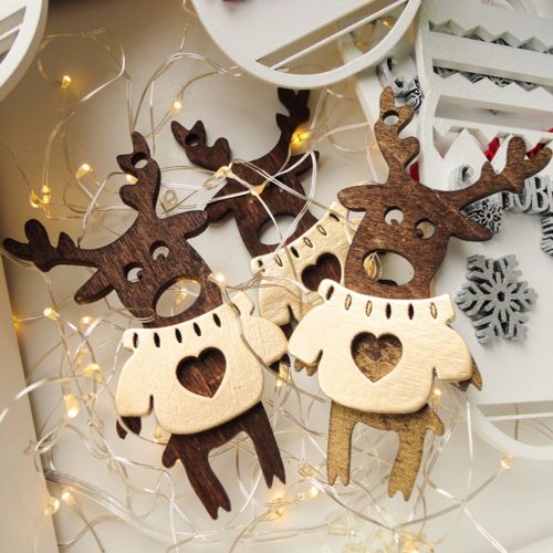 طرح برش لیزری گوزن در ژاکت - laser cut deer in sweater ve - برای دستگاه CNC چوب و لیزر (سی ان سی)