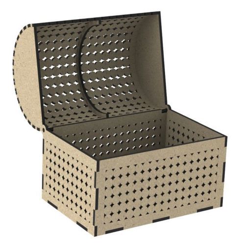 طرح جعبه طراحی برش لیزری - laser cut designer box ve - برای دستگاه CNC چوب و لیزر (سی ان سی)