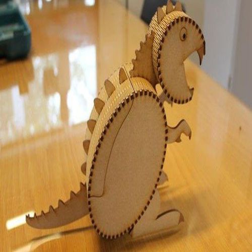 طرح برش لیزری داینو چوبی - laser cut dino wooden ve - برای دستگاه CNC چوب و لیزر (سی ان سی)