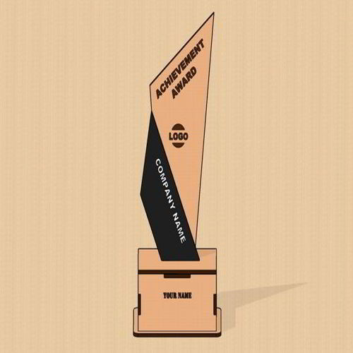 طرح برش لیزری برش برجسته برجسته برجسته برجسته برجسته برجسته برجسته - laser cut distinguished achievement award trophy ve - برای دستگاه CNC چوب و لیزر (سی ان سی)