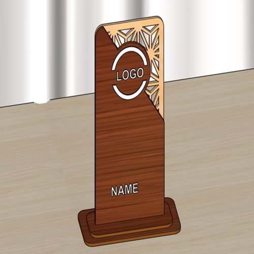 طرح برش لیزری برش برجسته تقدیر جایزه تقدیر - laser cut distinguished appreciation award trophy - برای دستگاه CNC چوب و لیزر (سی ان سی)