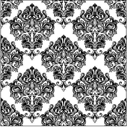 طرح گل برش لیزری اتاق نقاشی شابلون گل درز طراحی - laser cut drawing room floral lattice stencil floral seamless design - برای دستگاه CNC چوب و لیزر (سی ان سی)