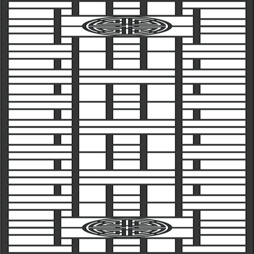 طرح برش لیزری اتاق نقاشی گل شبکه استنسیل درز - laser cut drawing room floral lattice stencil seamless - برای دستگاه CNC چوب و لیزر (سی ان سی)