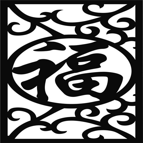 طرح برش لیزری اتاق نقاشی گل شبکه استنسیل الگوی پارچه - laser cut drawing room floral lattice stencil seamless pattern - برای دستگاه CNC چوب و لیزر (سی ان سی)