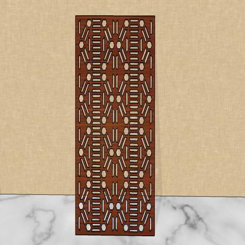 طرح برش لیزری اتاق طراحی گریل صفحه ایده - laser cut drawing room grill screen idea - برای دستگاه CNC چوب و لیزر (سی ان سی)