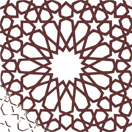 طرح برش لیزری اتاق نقاشی جلی جداکننده طرح درز - laser cut drawing room jali separator seamless design - برای دستگاه CNC چوب و لیزر (سی ان سی)