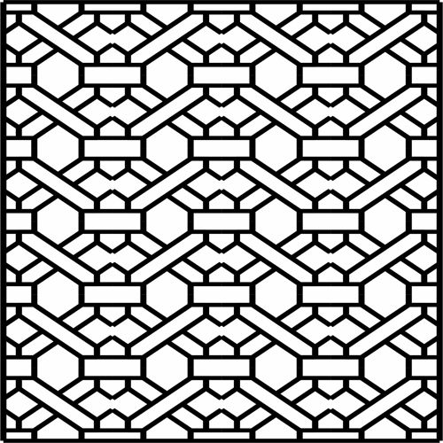 طرح برش لیزری اتاق نقاشی شبکه جداکننده درز طراحی - laser cut drawing room lattice separator seamless design - برای دستگاه CNC چوب و لیزر (سی ان سی)