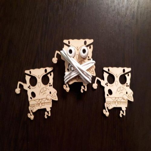 طرح نگهدارنده گوشی برش خورده با لیزر - laser cut ear phone holder ve - برای دستگاه CNC چوب و لیزر (سی ان سی)