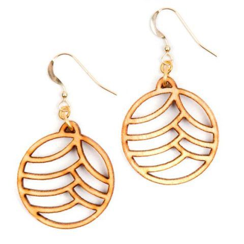 طرح گوشواره برش لیزری طراحی جواهرات - laser cut earring jewelry design - برای دستگاه CNC چوب و لیزر (سی ان سی)