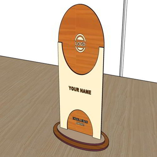 طرح جایزه برش برش برجسته برجسته - laser cut excellence award trophy ve - برای دستگاه CNC چوب و لیزر (سی ان سی)