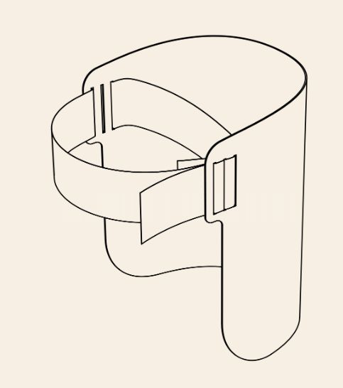 طرح laser-cut-face-shield-protection-covid-19