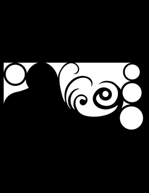 طرح حاشیه گل برش لیزری - laser cut floral border design 23 - برای دستگاه CNC چوب و لیزر (سی ان سی)