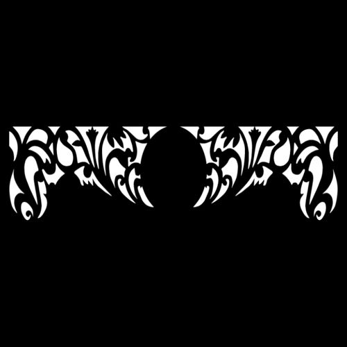 طرح حاشیه گل برش لیزری - laser cut floral border design 29 - برای دستگاه CNC چوب و لیزر (سی ان سی)