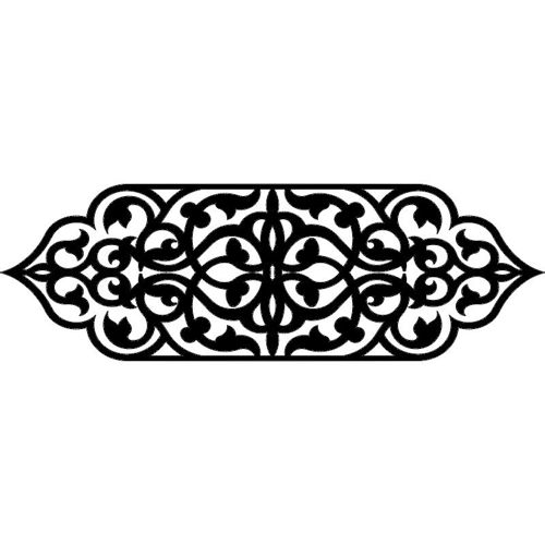 طرح گل برش لیزری الگو - laser cut floral drawing pattern design - برای دستگاه CNC چوب و لیزر (سی ان سی)