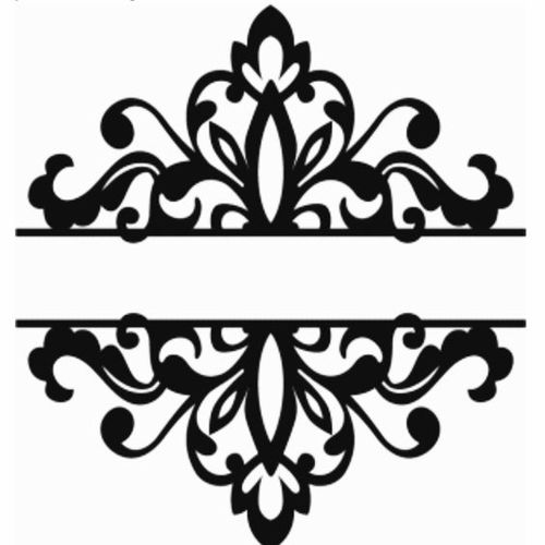 طرح گل برش لیزری هنر - laser cut floral pattern design art - برای دستگاه CNC چوب و لیزر (سی ان سی)