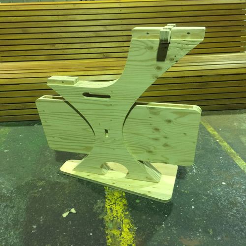 طرح میز صندلی تاشو برش لیزری نیاز - laser cut folding chair table - برای دستگاه CNC چوب و لیزر (سی ان سی)