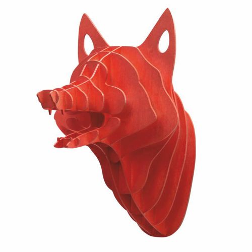 طرح برش لیزری روباه pugalo 3 - laser cut fox pugalo13 - برای دستگاه CNC چوب و لیزر (سی ان سی)