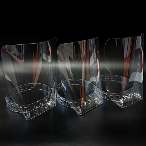 طرح برش لیزری تمام صورت محافظ - laser cut full face shield - برای دستگاه CNC چوب و لیزر (سی ان سی)