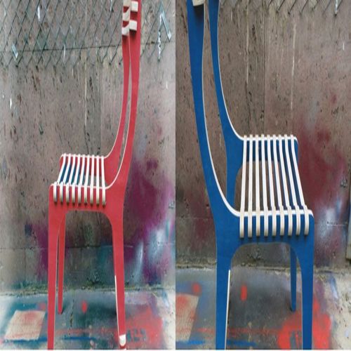 طرح صندلی مبلمان برش لیزری - laser cut furniture chair - برای دستگاه CNC چوب و لیزر (سی ان سی)