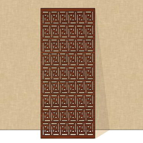 طرح برش لیزری گریل طرح جالی صفحه - laser cut grill design jali screen ve - برای دستگاه CNC چوب و لیزر (سی ان سی)