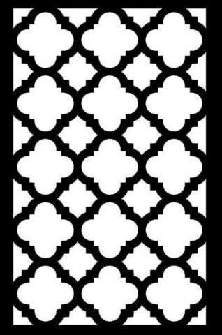 طرح الگوهای برش لیزری مشبک - laser cut grille patterns - برای دستگاه CNC چوب و لیزر (سی ان سی)