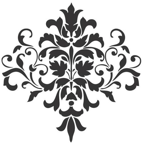 طرح برش لیزری گریل گلدار الگو - laser cut grill floral pattern - برای دستگاه CNC چوب و لیزر (سی ان سی)
