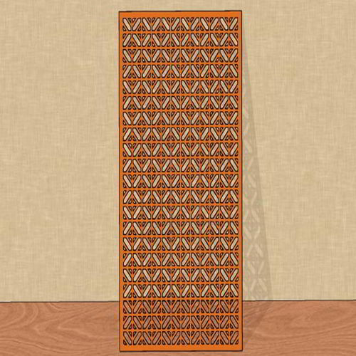 طرح برش لیزری گریل جالی طرح الگو - laser cut grill jali design pattern ve - برای دستگاه CNC چوب و لیزر (سی ان سی)