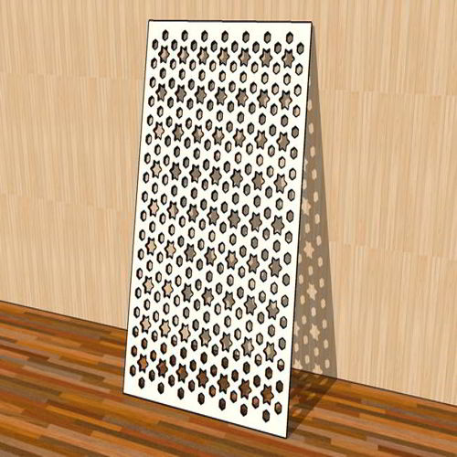 طرح laser-cut-grill-panel-elegant-template-with-abstract-geometric-pattern-ve