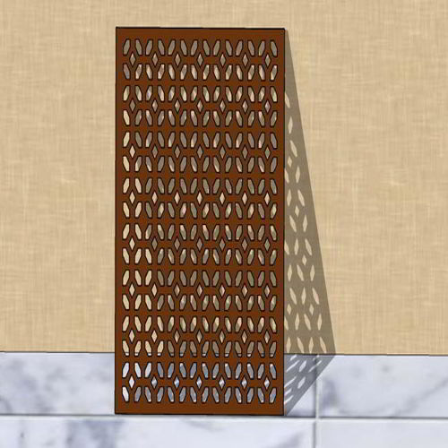 طرح برش لیزری گریل الگو - laser cut grill pattern ve - برای دستگاه CNC چوب و لیزر (سی ان سی)