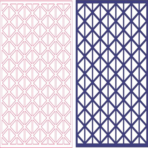 طرح برش لیزری صفحه مشبک الگو - laser cut grill screen pattern - برای دستگاه CNC چوب و لیزر (سی ان سی)