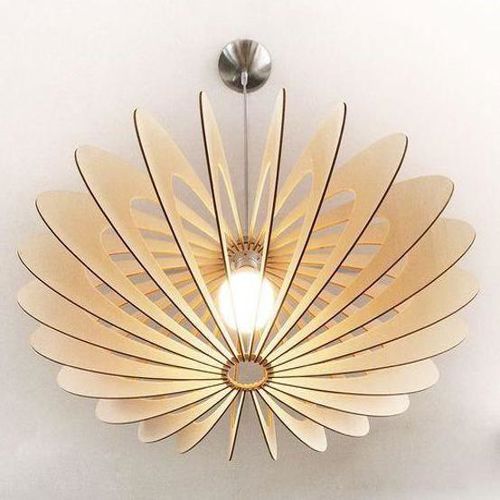 طرح لامپ آویز برش لیزری لامپ - laser cut hanging lamp - برای دستگاه CNC چوب و لیزر (سی ان سی)