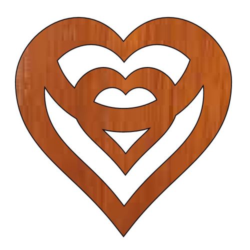 طرح برچسب هدیه ولنتاین روز ولنتاین چوبی لیزری شکل قلب - laser cut heart shaped gift tag valentines day wooden keyring ve - برای دستگاه CNC چوب و لیزر (سی ان سی)