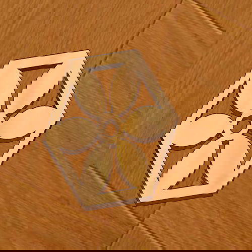 طرح زیرلیوانی‌های چوبی چوبی ماندالا شش ضلعی برش لیزری دکوراسیون - laser cut hexagonal mandala wood tea coasters kithen decor - برای دستگاه CNC چوب و لیزر (سی ان سی)