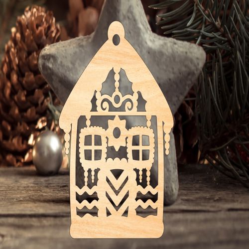 طرح برش لیزری تزئینات خانه بابلس تزئینات کریسمس - laser cut home ornament bauble christmas decorations ve - برای دستگاه CNC چوب و لیزر (سی ان سی)