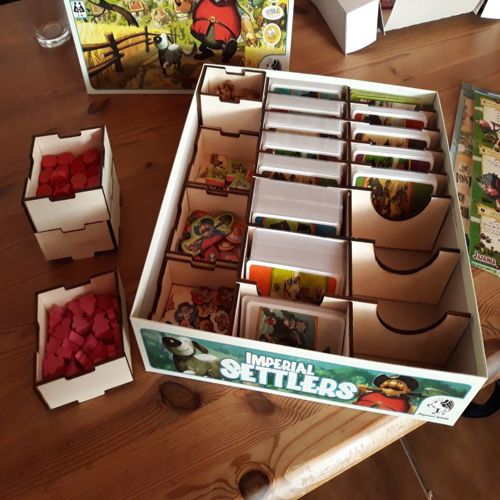 طرح برش لیزری امپریال ستالر کازینو جعبه نگهداری - laser cut imperial settlers storage box ve - برای دستگاه CNC چوب و لیزر (سی ان سی)
