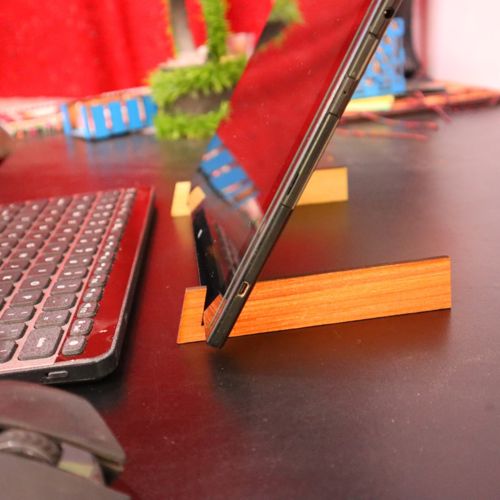 طرح برش لیزری پایه آی‌پد پایه لپ‌تاپ پایه - laser cut ipad stand laptop stand - برای دستگاه CNC چوب و لیزر (سی ان سی)