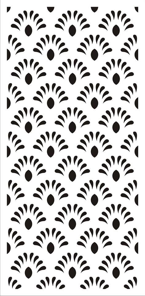 طرح برش لیزری جلی طرح شکوفایی طرح الگو - laser cut jali design flourishing design pattern - برای دستگاه CNC چوب و لیزر (سی ان سی)