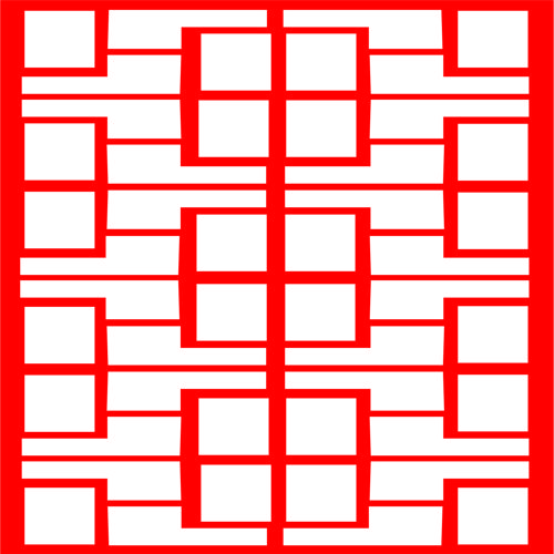 طرح برش لیزری جالی گریل الگو الگوی - laser cut jali design grill pattern ve - برای دستگاه CNC چوب و لیزر (سی ان سی)