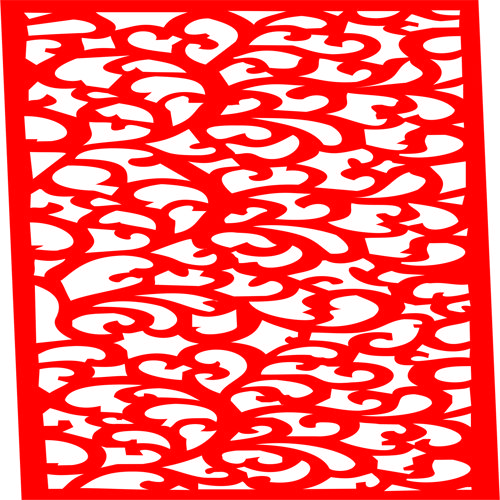 طرح برش لیزری جلی طرح الگو قالب - laser cut jali design pattern template ve - برای دستگاه CNC چوب و لیزر (سی ان سی)